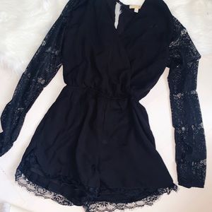 Lace romper
